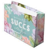 Quarantine Succes zonder jou Groot Cadeauzakje (Voorkant Gekanteld)