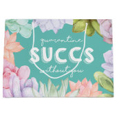 Quarantine Succes zonder jou Groot Cadeauzakje (Voorkant)