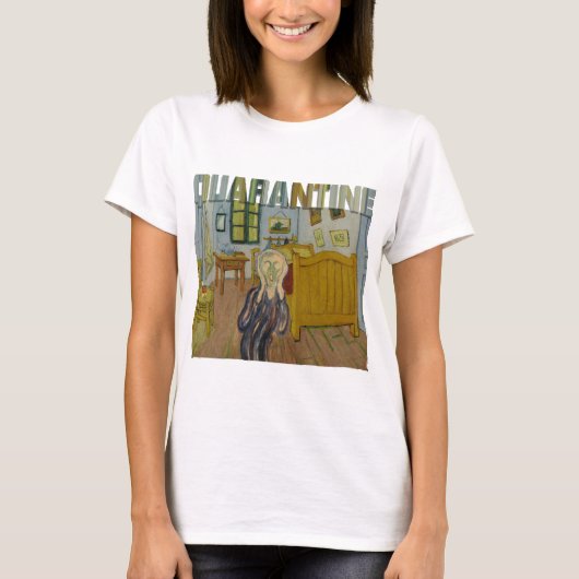 Quarantine, The Scream - Edvard Munch, T-shirt (Voorkant)