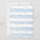 Quarantine Woodland SweeHoney Baby shower By Mail Kaart (Achterkant)