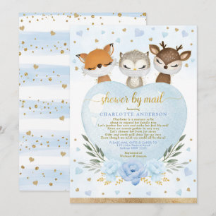 Quarantine Woodland SweeHoney Baby shower By Mail Kaart