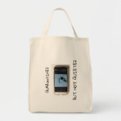 "QUARantINED MAAR NOT QUIETED" Tote Bag (Voorkant)