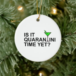 Quarantini Ceramic Decoration Keramisch Ornament