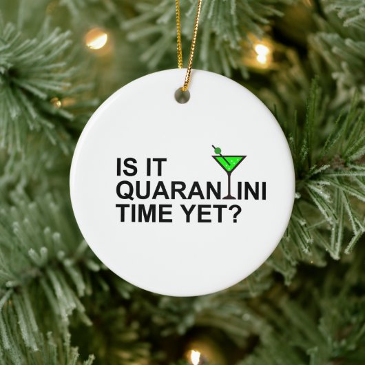 Quarantini Ceramic Decoration Keramisch Ornament (Boom)