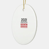 Quarantino 2021 keramisch ornament (Links)