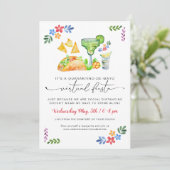 Quarantino-de-Mayo | Virtual Cinco-de-Mayo Party Kaart (Staand voorkant)