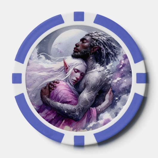 Quaraun & BoomFuzzy - Omhelzen Poker Chips (Voorkant)