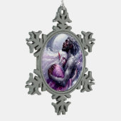 Quaraun & BoomFuzzy - Omhelzen Tin Sneeuwvlok Ornament (Links)