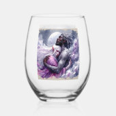 Quaraun & BoomFuzzy - Omhelzen Wijnglas Zonder Voet (Achterkant)