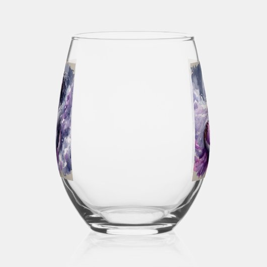 Quaraun & BoomFuzzy - Omhelzen Wijnglas Zonder Voet (Rechts)