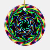 Quark (de woorden veranderen) keramisch ornament (Achterkant)