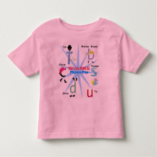 Quarks Particle Physics Fun - Wetenschap voor kind Kinder Shirts