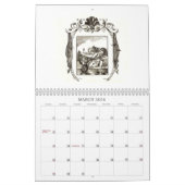 Quarles Emblem Calendar of the Grotesque 1600s Kalender (Mar 2026)