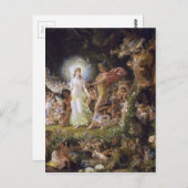 Quarrel des Oberon en Titania Briefkaart (Voorkant / Achterkant)