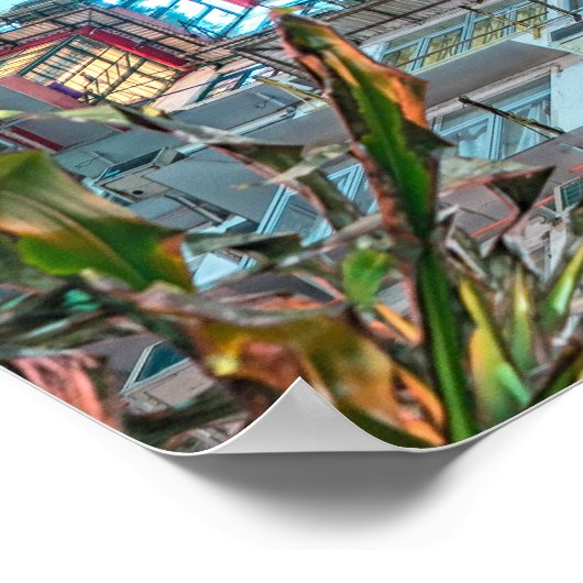 Quarry Bay, Hongkong Poster (Hoek)