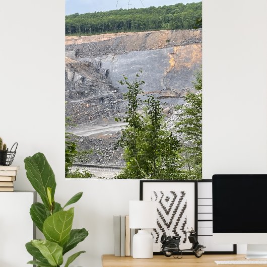 Quarry Photo Poster (Thuiskantoor)
