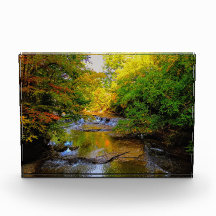 Quarry Rock Herfsten op een dag van de Herfst