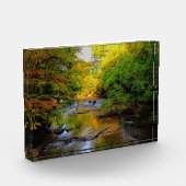 Quarry Rock Herfsten op een dag van de Herfst Fotoblokken (Links)