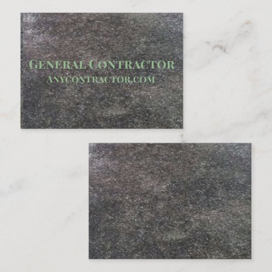 Quarry Stone Visitekaartje (Voorkant / Achterkant)