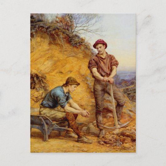 Quarry Workers by Wetherbee Briefkaart (Voorkant)