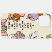 Quartee Cartoon Charme Geen geheimen Case-Mate iPhone Case (Achterkant (horizontaal))