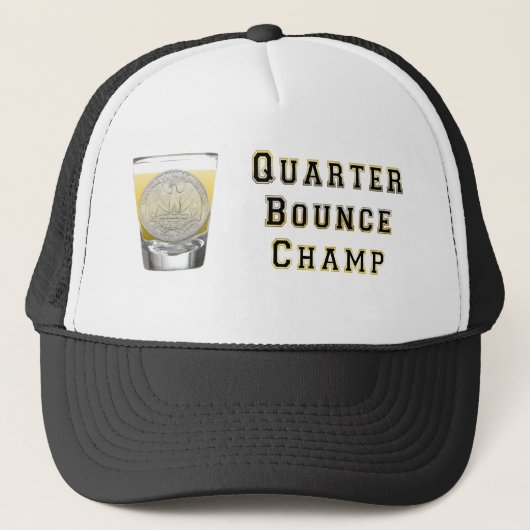 Quarter Bounce BlackGold Trucker Pet (Voorkant)