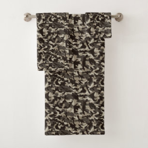Quarter Camouflage sluiten Bad Handdoek