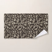 Quarter Camouflage sluiten Bad Handdoek (Handdoek)