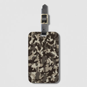 Quarter Camouflage sluiten Bagagelabel