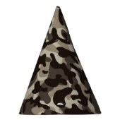 Quarter Camouflage sluiten Feesthoedjes (Rechts)