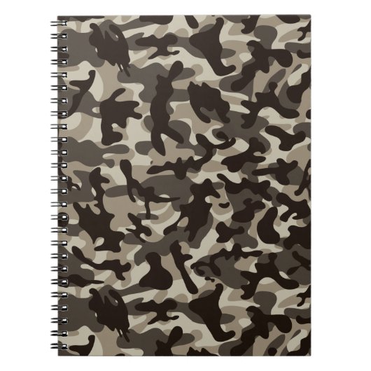 Quarter Camouflage sluiten Notitieboek (Voorkant)