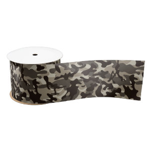 Quarter Camouflage sluiten Satijnen Lint