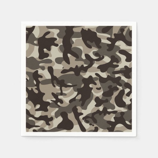 Quarter Camouflage sluiten Servet (Voorkant)