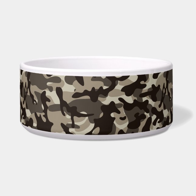 Quarter Camouflage sluiten Voerbakje (Voorkant)