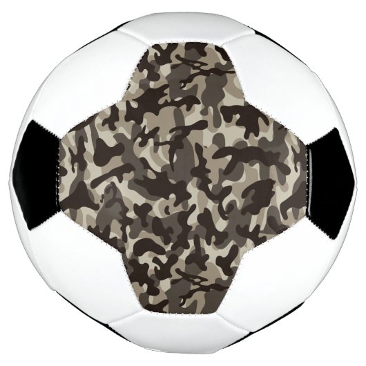 Quarter Camouflage sluiten Voetbal (Gedraaid)
