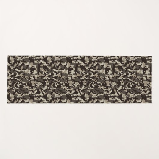 Quarter Camouflage sluiten Yogamat (Voorkant (horizontaal))