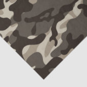 Quarter Camouflage-weefselpapier sluiten Tissuepapier (Detail)