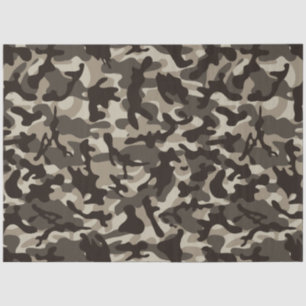 Quarter Camouflage-weefselpapier sluiten Tissuepapier