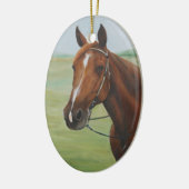 Quarter Horse Art Ornament (Links)