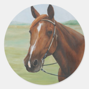 Quarter Horse Art Sticker