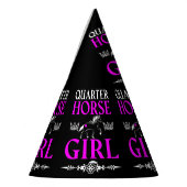 Quarter Horse Girl Feesthoedjes (Links)