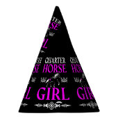 Quarter Horse Girl Feesthoedjes (Rechts)