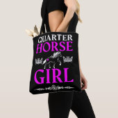 Quarter Horse Girl Tote Bag (Dichtbij)