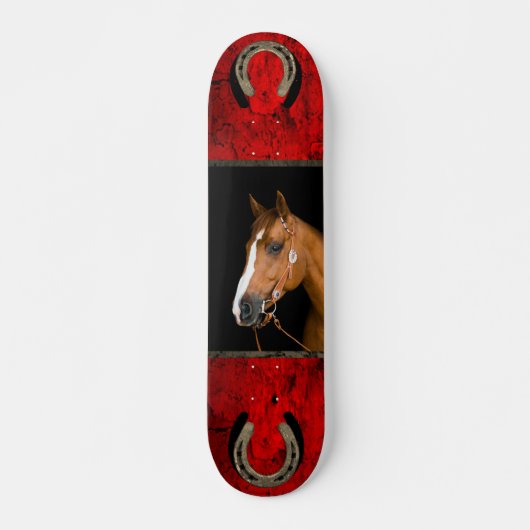 Quarter Horse Persoonlijk Skateboard (Voorkant)