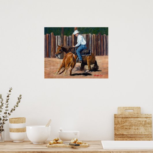 Quarter Horse print (Keuken)