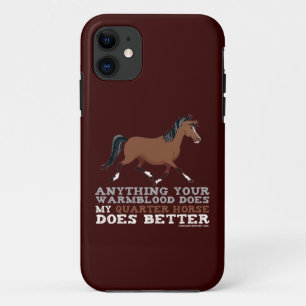 Quarter Horses doen het beter iPhone 11 Hoesje