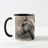 Quarter Horses Op Canadese Prairie Mok (Links)