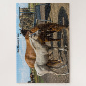 Quarter Horses Texas. Jigzaag Puzzle Legpuzzel (Verticaal)