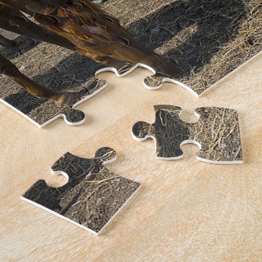 Quarter Horses Texas Legpuzzel (Zijkant)