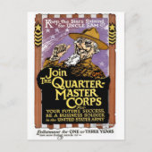 Quarter Master Briefkaart (Voorkant)